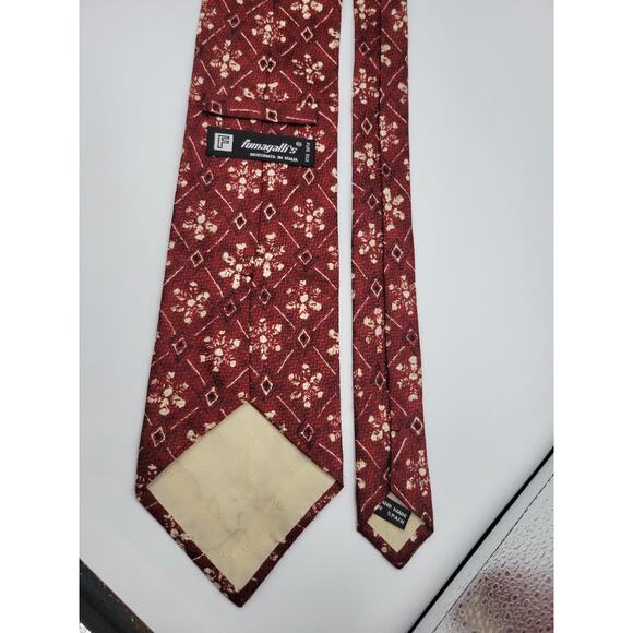 Fumagalli Snowflake Tie L 58" W 4" - Picture 4 of 6